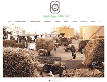 Tablet Screenshot of habibsugar.com